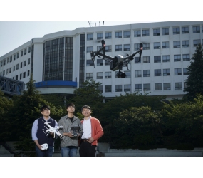 드론공간정보과 홍보 이미지 촬영 